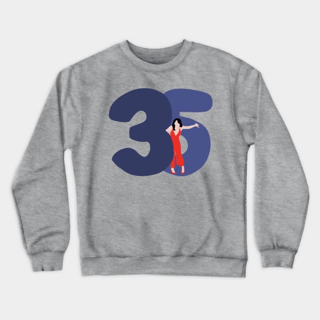 Bobbie 35 - Company! Crewneck Sweatshirt by byebyesally